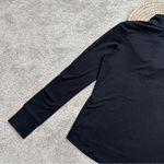 feat Women’s Half Zip Pullover Longsleeve Shirt High Neck in Black Size S Photo 7
