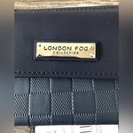 London Fog  Navy Daisy large size Embossed Wallet NWT Photo 3