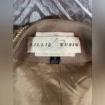 Vintage Taupe Beaded Skirt Suit & Cami medium Tan Photo 6