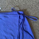 Urban Outfitters blue / purple mini skirt size small with lace on bottom NWT Photo 4