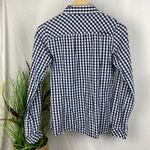 Outdoor Research Blue & White Plaid Gingham Long Sleeve Button Up Top M Size M Photo 1