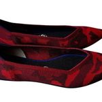 Rothy’s Women’s Red Camo Pointed Toe Ballet Flats Sz 10.5 Photo 2