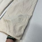 LE JEAN Rory Relaxed tie waist Jeans size 30 White Photo 5