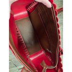 PINK HALEY Deep Mauve Brown Pink Tote Handbag Zip Top Purse Faux Leather Photo 8