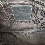 Brighton  Pebbled Leather Purse Shoulder Bag Black Braided Heart Classic Boho Y2K Photo 11