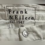 Frank & Eileen  Sligo Italian Performance Denim cropped white jeans size 30 Photo 8