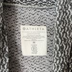 Athleta Sz M Flurry Peak UPF 50 Top Turtleneck Base Layer Gray Blouse Photo 2
