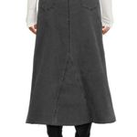 joe's jeans A-Line Denim Midi Skirt. MSRP $218 Photo 1
