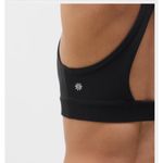 Athleta New M Transcend High Neck Bra Black Medium Cup A-C Photo 3
