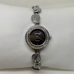 Time100 women’s dress wrist watch silver tone 23mm round quartz analog running Photo 0