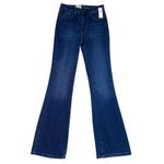 Pilcro  Anthropologie NWT The Icon Flare Jeans Womens Size 25 Medium Wash Photo 3