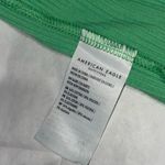 American Eagle Outfitters Green Short Sleeve Fitted Cut Out Tee Photo 2