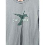 Cacharel Paris Bird Graphic Crewneck Sweatshirt Green XL Cotton Photo 1