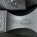 Alegria  Asha Black Crackle Black Leather Sandals Size 36‎ Photo 8