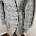 Ottolinger Grey Glen Check Single Breast‎ Cotton Wool Blazer Gray Size undefined Photo 7
