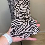 Victoria's Secret Victoria’s Secret zebra print ruffle sleeve button Down robe Photo 5