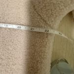 T Factor Sherpa Fleece Hoodie W★ Beige Teddy Pullover Cozy Soft Hoodie Small Photo 2