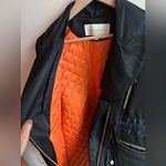 Veronica Beard Nylon Utility Jacket Navy Size 6 Photo 4