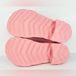 Gucci  Platform Thong Pink Rubber Women Logo Chevron Comfort Sandals Size EU 39 Photo 6