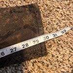 Level 99 Snakeskin Print Ultra Skinny Jeans Gray Animal Print Size 25 Photo 5