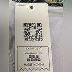 Ekouaer  high halter neck backless swim suit Photo 6