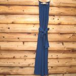 Apiece Apart NWOT  Isla Textured Sleeveless Wide Leg Jumpsuit Navy 6 Photo 2