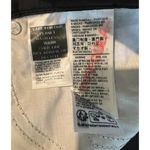 Levi's Womens Casual Pants Size 33 Black Twill Pockets High Rise Mom Straight NWT Photo 6