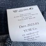 Yuse Black Ribbed Knit Sleeveless Strapless Cutout Tube Bandeau Blouse Top Sz M Size M Photo 4