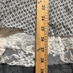 Style & Co  womens sz medium new wave multi color sleeveless top with lace trim Photo 9