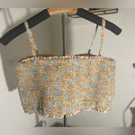 American Eagle size L floral tube top Photo 7