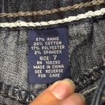 Angels Jeans Blue Ankle Cropped Denim with Whiskering, Size 7 Photo 6