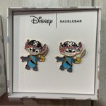Disney  x BaubleBar Stitch Dressed As A Pirate Dangle Halloween Stud Earrings in Photo 1