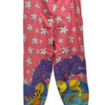 Looney Tunes Tweety Bird Pajama Pants XL Sleepwear Loungewear 90s Cartoon *flaw Photo 3
