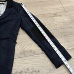 1. State $255  Women's Blue Wild One Panel Plaid One-Button Jacket Blazer Size 6 Photo 14