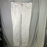 J.Crew Womens White Stretch Skinny Jeans Size 26/30 Denim Pants Casual Photo 14