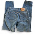 Levi's Vintage Levi’s 550 Relaxed Fit Tapered Leg Medium Wash Photo 1