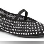 Gianni Bini GB Stone Cold Rhinestone Stud Mary Jane Flats Photo 0