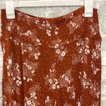 Three Dots  Floral Dots Print Smocked Waist Wide Leg Pants Photo 3