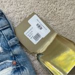 NWT MOTHER Superior The Tune Up Hover Cuff GTFO Wash Gold Label Jeans Blue Size 28 Photo 8