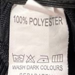 Women's Black Rose Ruffle Mesh Sheer Slim Fit Ruched Sleeveless Crop Tank Top S Photo 5