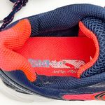 FILA  Navy And Coral Stellaray Leather Upper Athletic Running Shoes, Size 7.5 Photo 2
