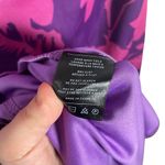 NWOT Finesse Nessa Floral Print Mesh Maxi Dress in Purple/Pink Size M Purple Size M Photo 12