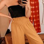 Anthropologie NWT $38 Black Classic Pullover Strapless Cotton Tube Top XL Photo 5