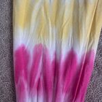 Jane and Delancey M Pink tie dye sweatpants Photo 2