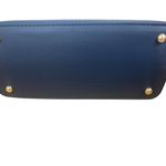 Nanette Lepore NWT Midnight Navy 2-way Crossbody Top Handle Handbag Shoulder Bag Satchel Photo 2