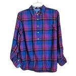 Tommy Hilfiger Women's Blue & Red Top Photo 0