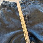 Women’s INDIGO Rising Black Joggers Jeans cropped sz 13/31 grunge goth Y2K Photo 7