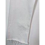 AGOLDE Womens Jeans White Riley High Rise Straight Crop Denim Button Fly Size 27 Photo 11