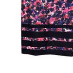 Vince Camuto Floral Print Short Sleeve Sheath Dress Black Multi Women’s Size 8 Photo 1