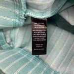Betabrand  Teal And White Stripe Dress Yoga Pants Size Large Petite Photo 7